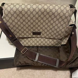 Gucci diaper bag